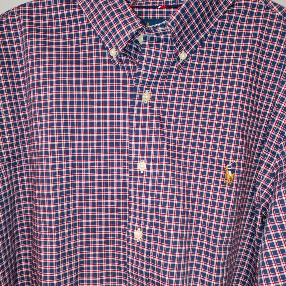 Ralph Lauren Mens Long Sleeve Butto